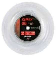 Ashaway ZyMax 66 Fire (0.66mm) Badminton String Reel