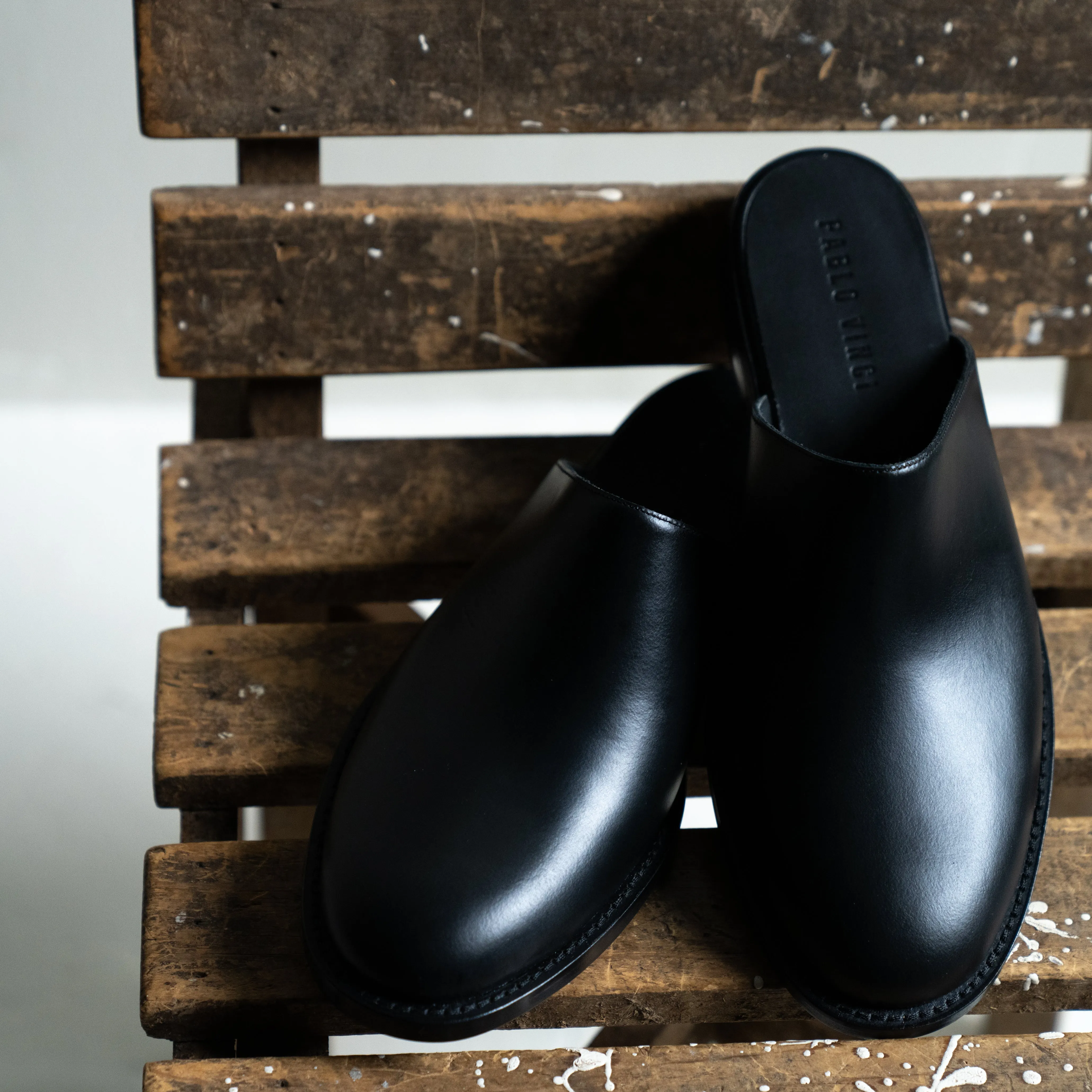 Leather sandals