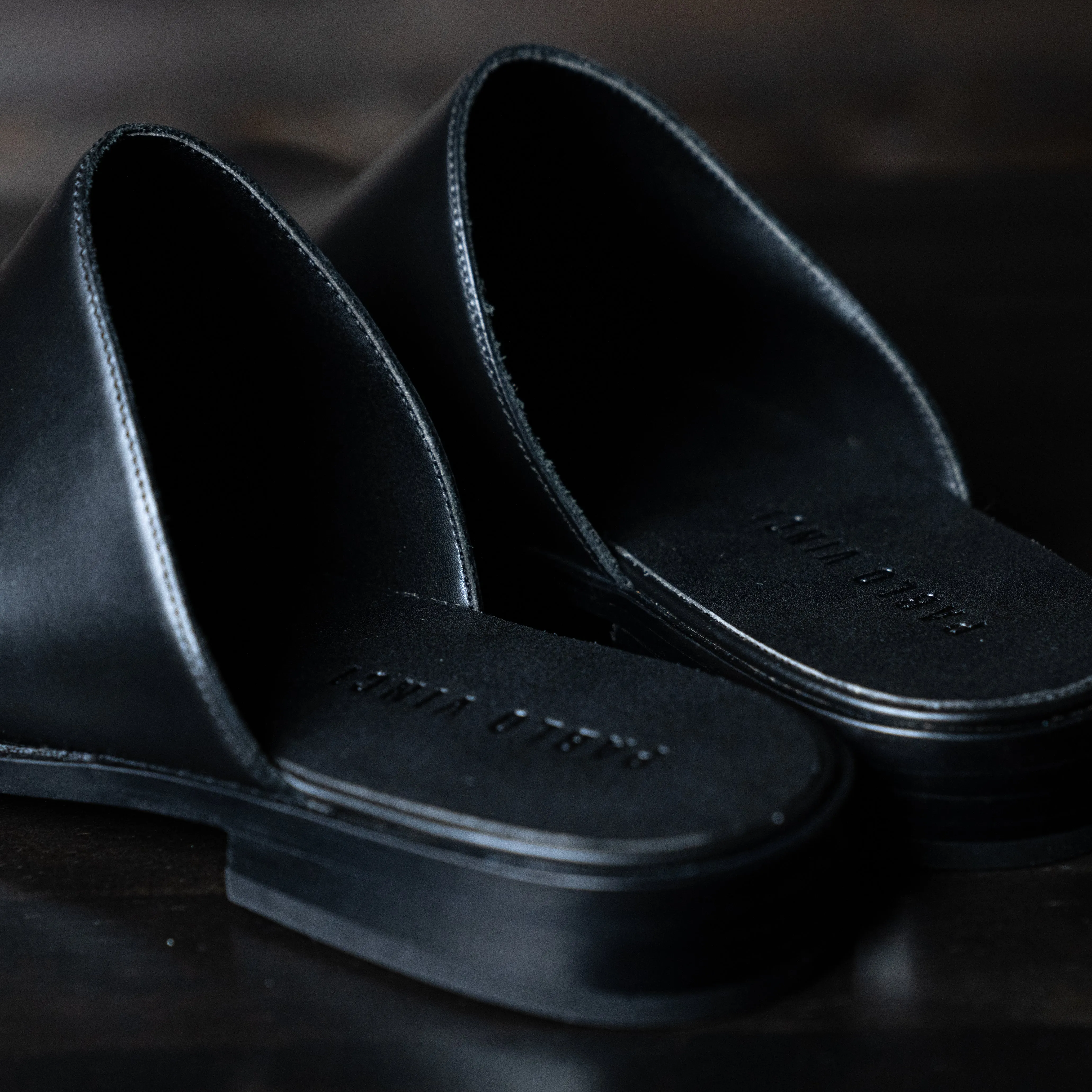 Leather sandals