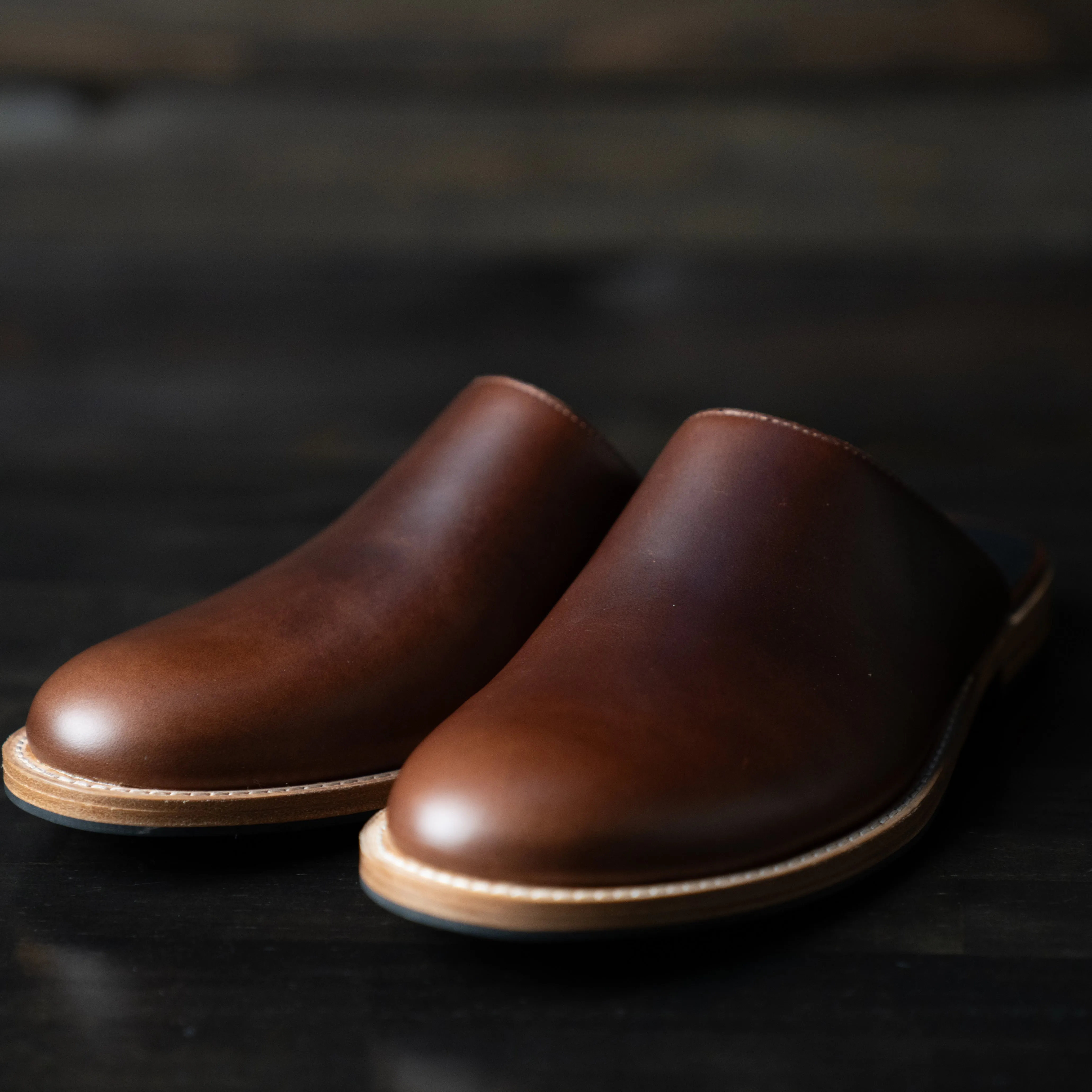 Leather sandals
