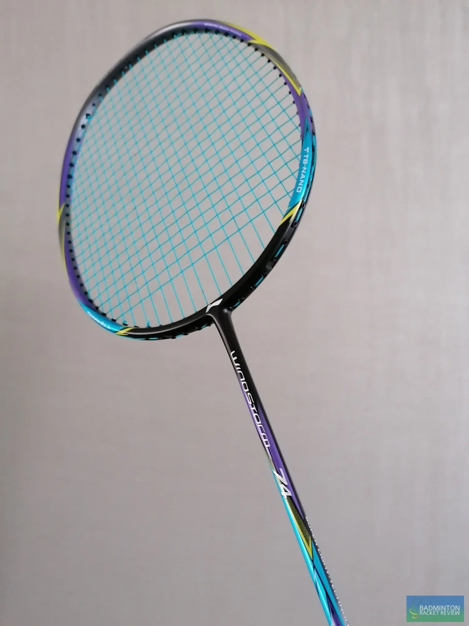 Li-Ning Windstorm 74 badminton racket strung