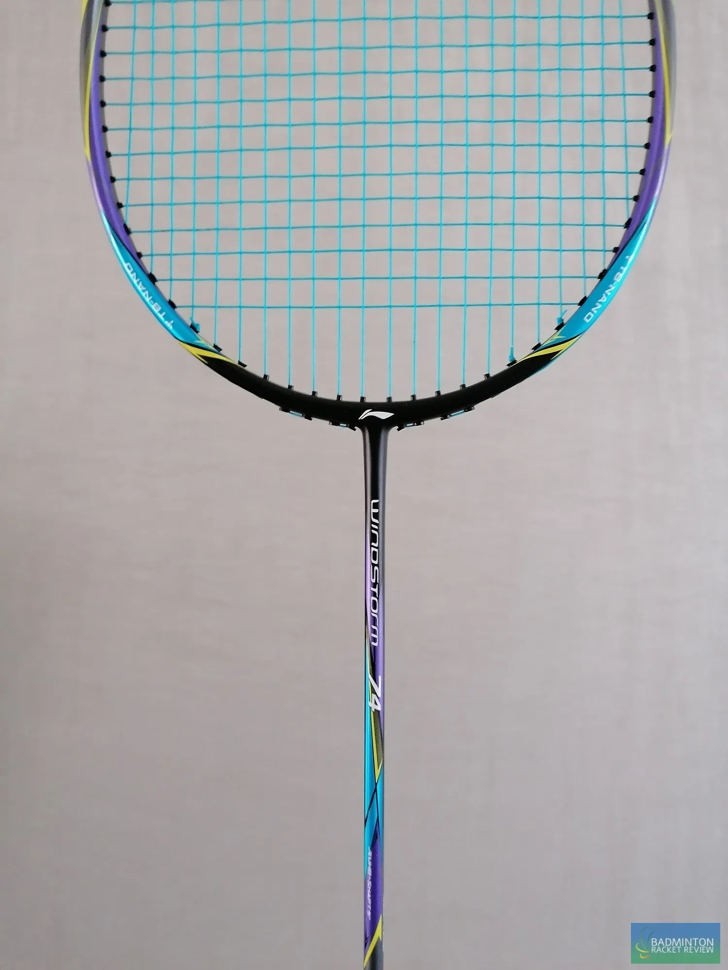 Li-Ning Windstorm 74 badminton racket strung